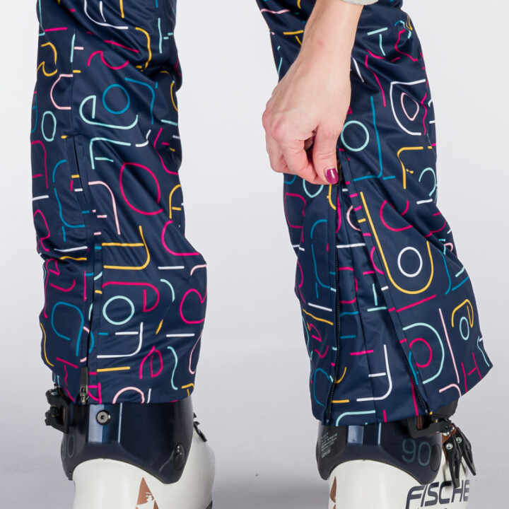 Kepa SPORT d.o.o. - Ženske izolirane nepremočljive smučarske hlače VERNA multicolorprint 3 No 4893snw Women S Ski Allover Print Insulated Trousers (3)