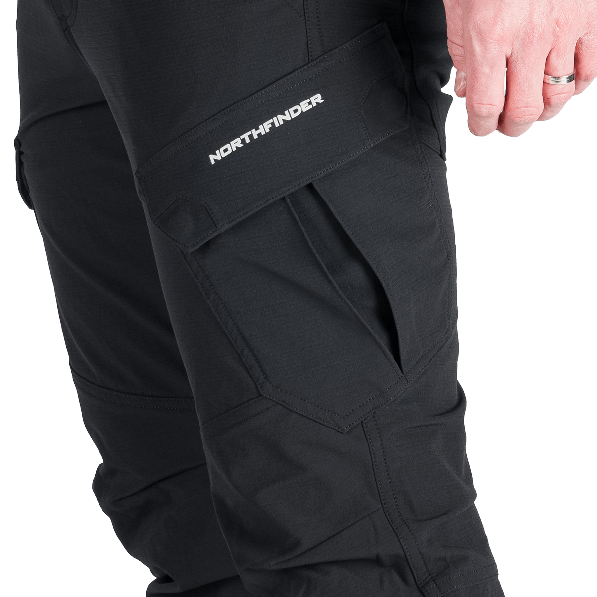 Kepa SPORT d.o.o. - Moške pohodniške cargo hlače KUBA blackblack 4 No 5035or Moske Pohodniske Cargo Hlace Kuba (3)