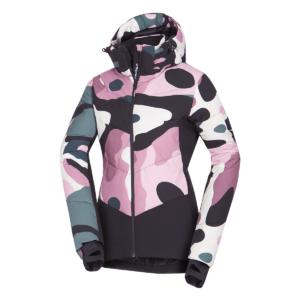 Bu 6355snw Zenska Smucarska Izolirana Jakna Z Vsestranskim Potiskom Kayleigh
